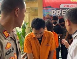 Penampakan Pembacok Polisi di Bogor Kini Berbaju Tahanan.