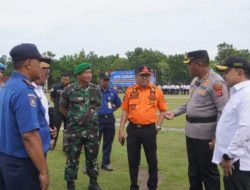 Kapolresta Tangerang Pimpin Apel Kesiapsiagaan Penanggulangan Banjir di Puspemkab Tangerang