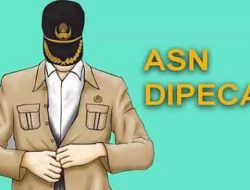 Dua ASN Pemkab Tangerang Dipecat Yang Melanggar Peraturan Kedisiplinan. 