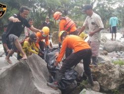 Hanyut 4 Km di Sungai Parakandawa Wonosobo, Lansia Ditemukan Meninggal