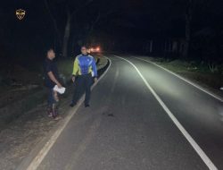 Kecelakaan Tunggal di Jalan Raya Cipetir Sukabumi, Pengendara Sepeda Motor Meninggal Dunia