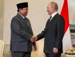 Putin Ucapkan Belasungkawa ke Prabowo Atas Bencana di Sumatera