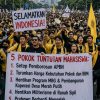 Mahasiswa UI Siapkan Aksi ‘Menuju Indonesia Bangkrut’, Polisi Mulai Siaga di Bundaran HI.